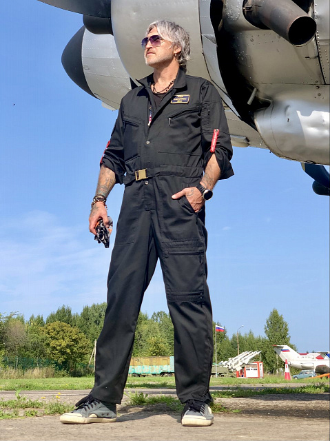 John Douglas Dallas flight suit